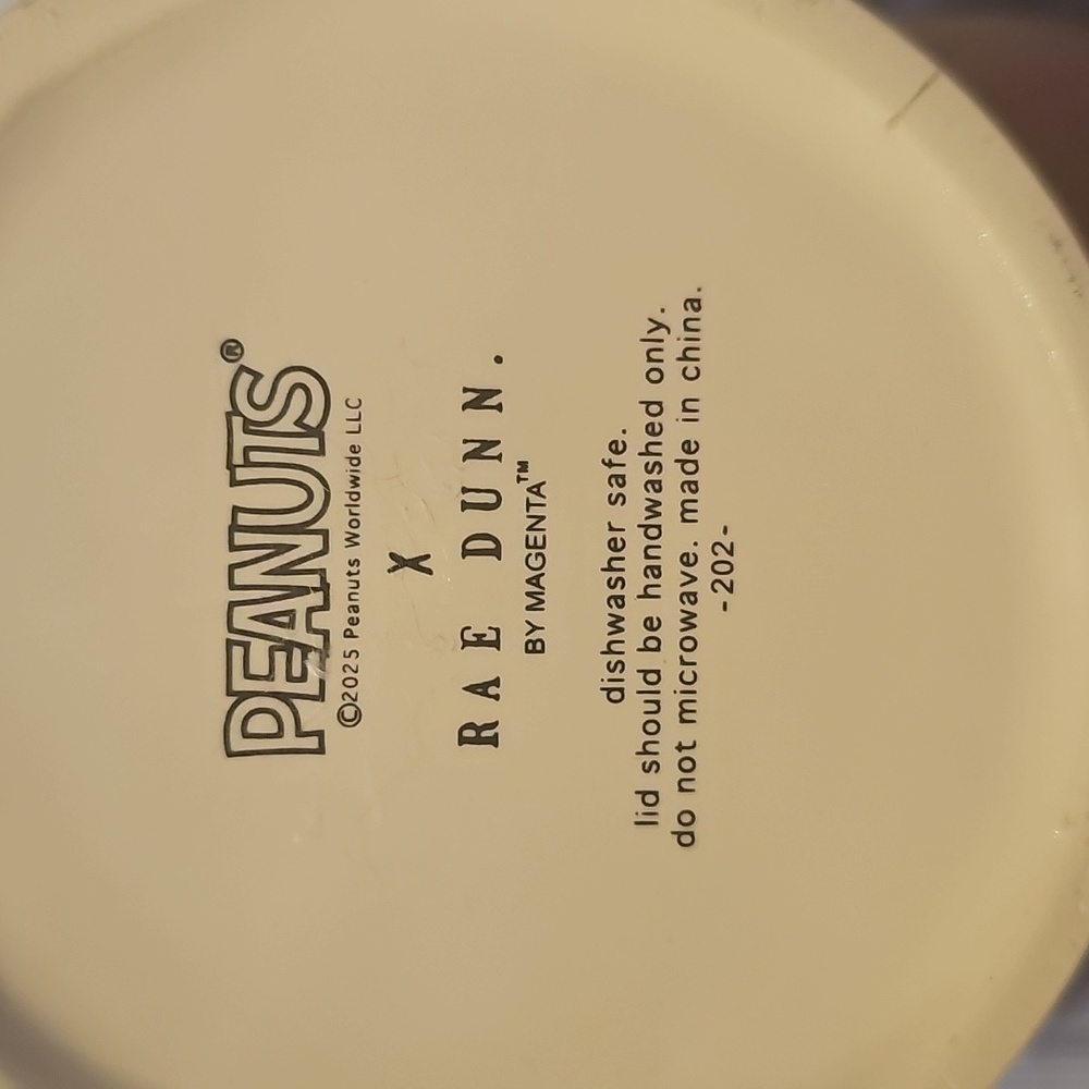 Rae Dunn Tee Time Canister with Green Lid - Picture 3 of 5